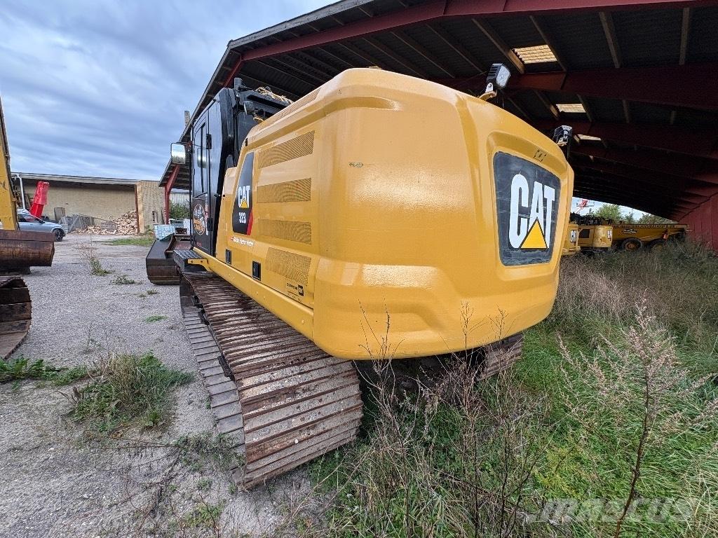 CAT 323 NG - nextgen Bagri goseničarji