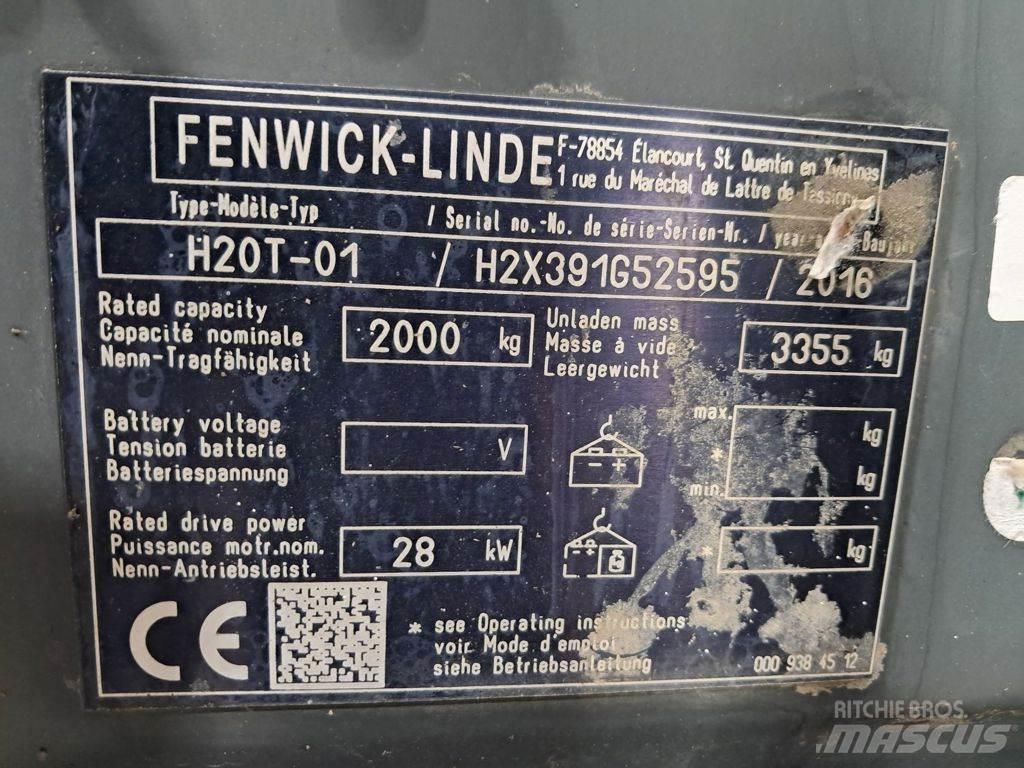 Linde H20T-01 Plinski viličarji