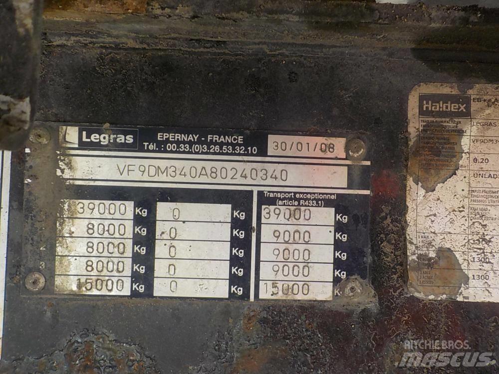 Legras PISO MOVIL Druge polprikolice