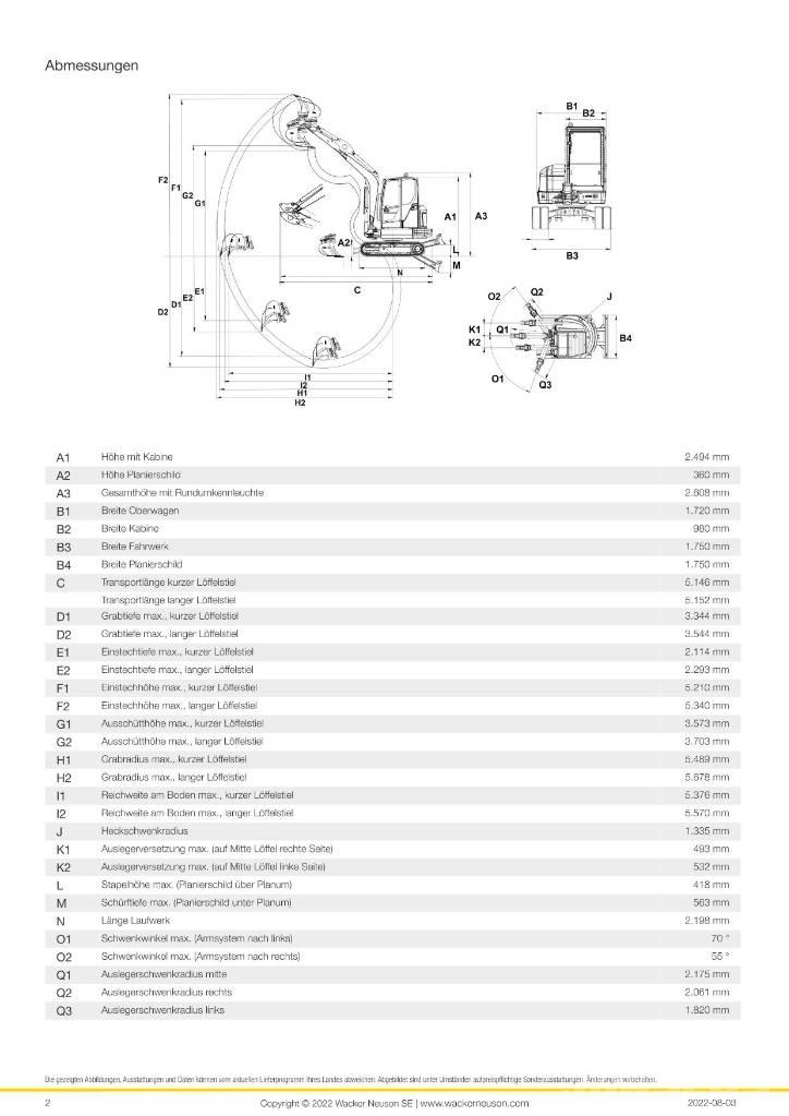 Wacker Neuson ET 42 Bagri goseničarji