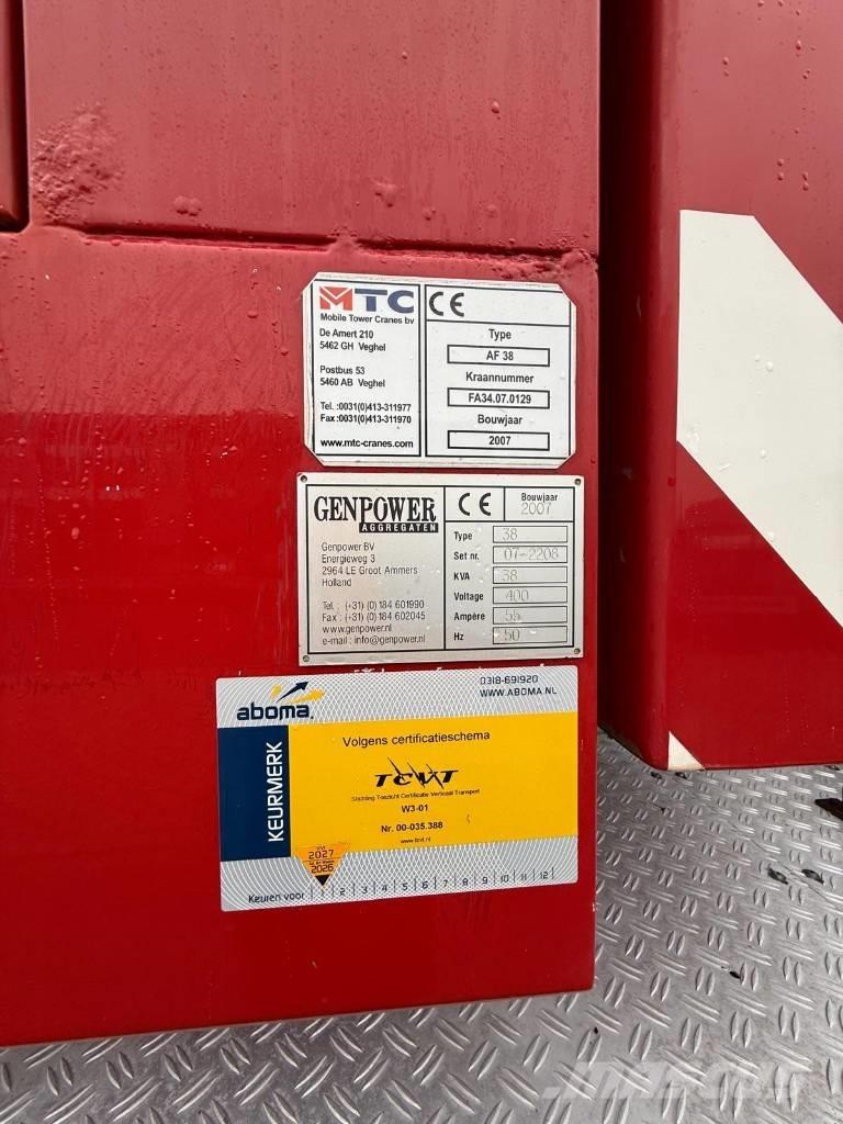 Faun AF 38 Stolpni žerjavi