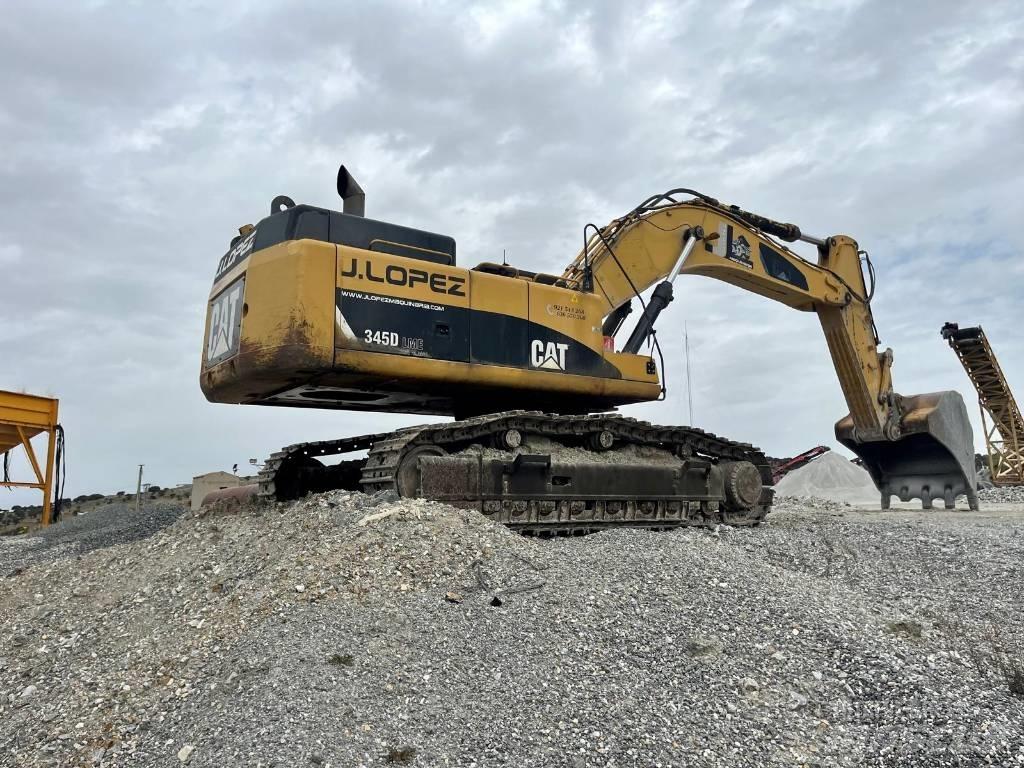CAT 345 D L ME Bagri goseničarji