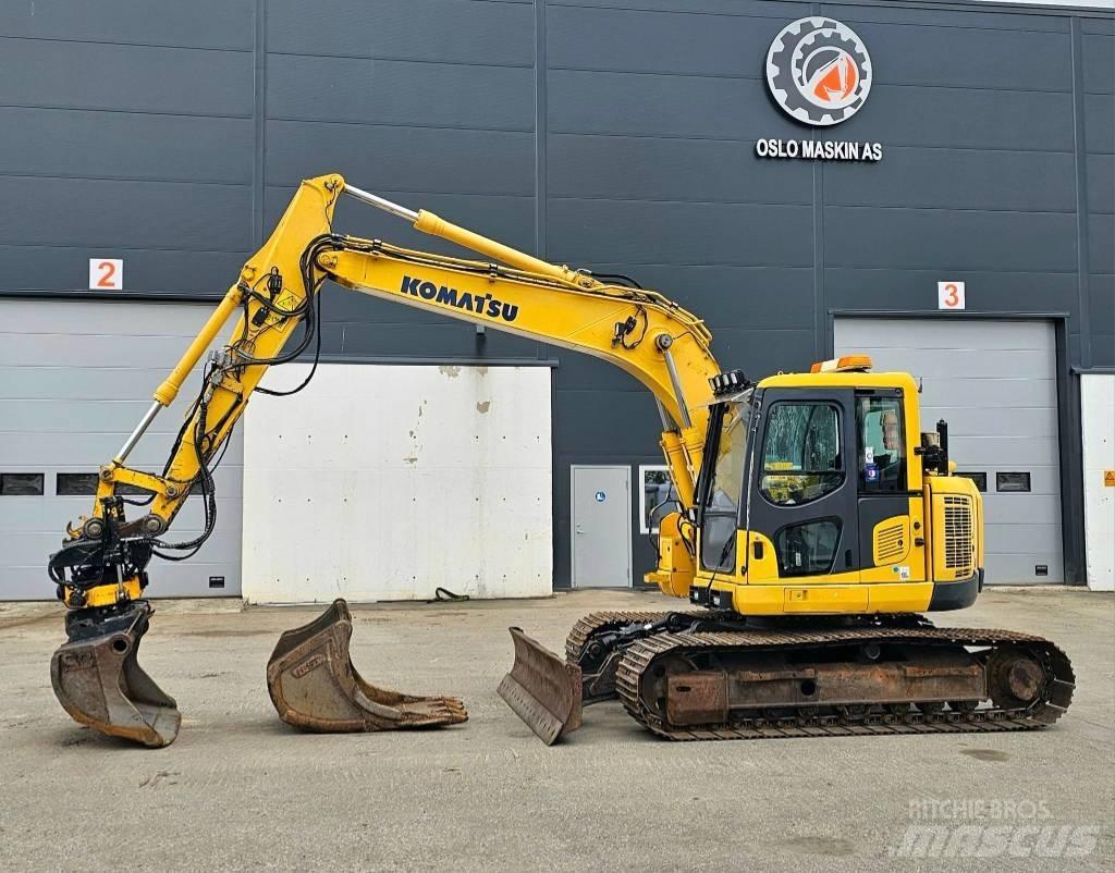 Komatsu PC 138 Midi bagri 7t – 12t