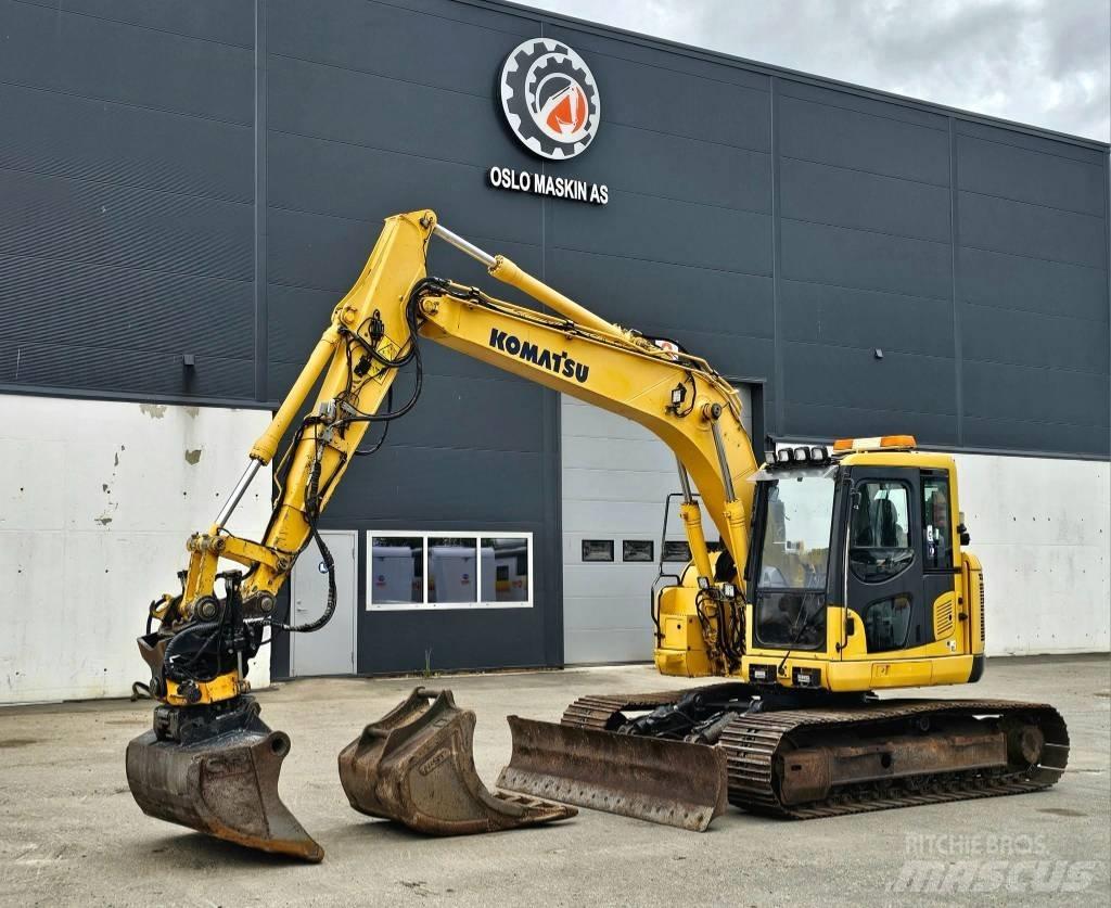 Komatsu PC 138 Midi bagri 7t – 12t