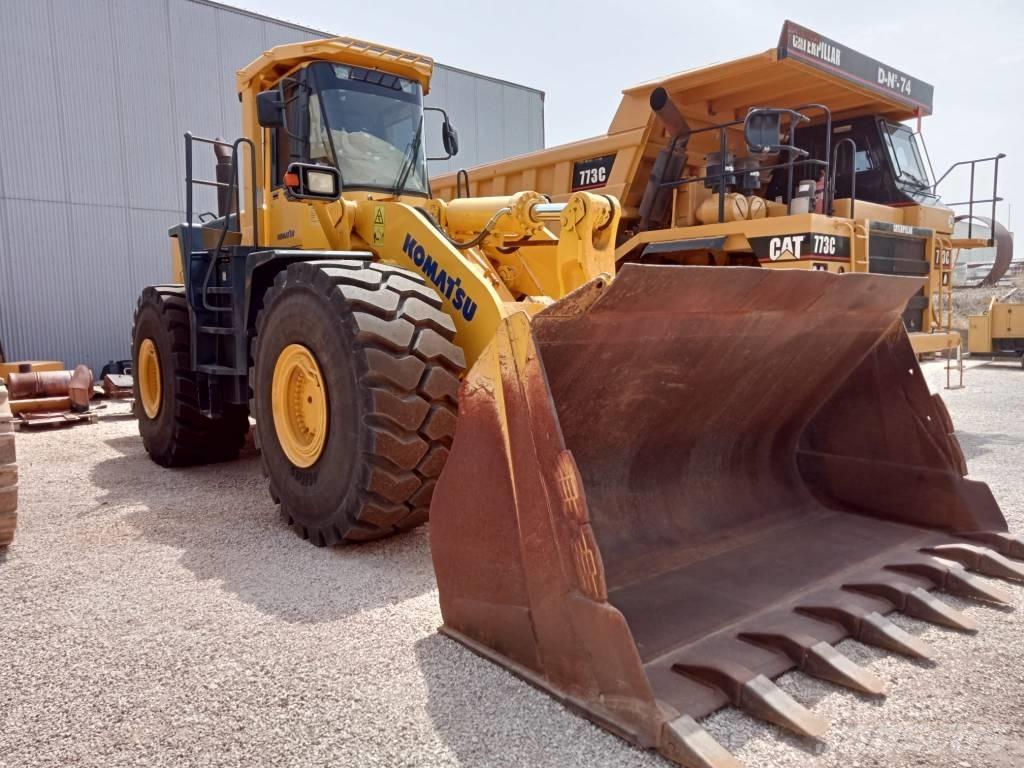 Komatsu WA500-3 Kolesni nakladalci