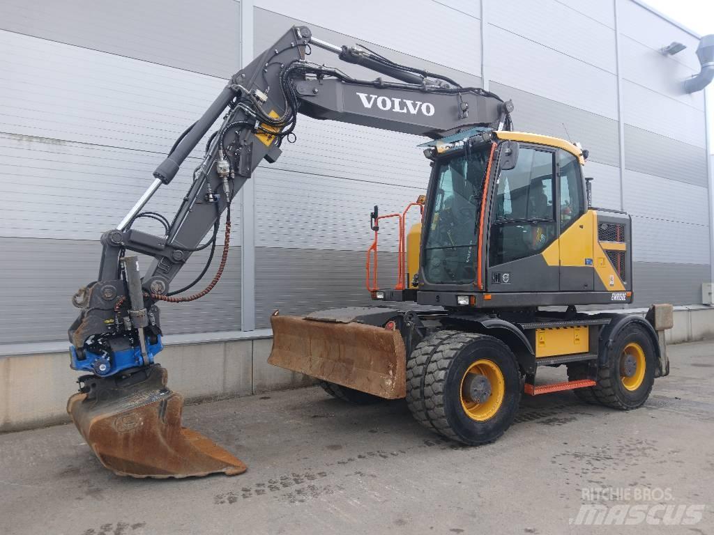 Volvo EWR150E Bagri na kolesih