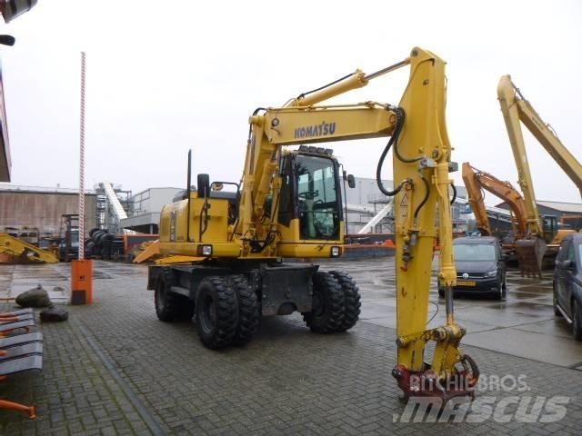 Komatsu PW 140-7 Bagri na kolesih