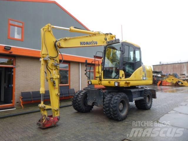 Komatsu PW 140-7 Bagri na kolesih
