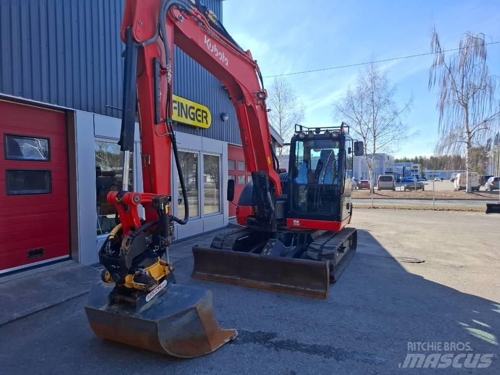Kubota KX 080-4 Midi bagri 7t – 12t
