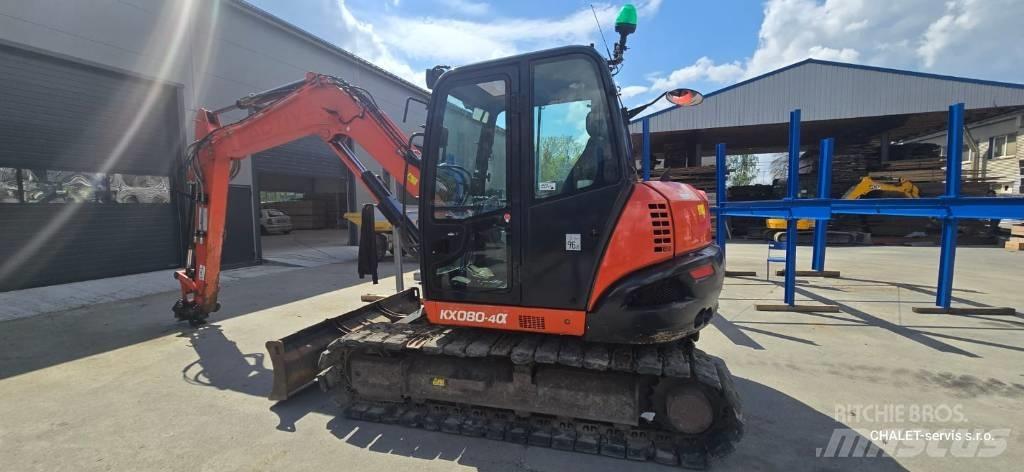 Kubota KX 80-4 Midi bagri 7t – 12t