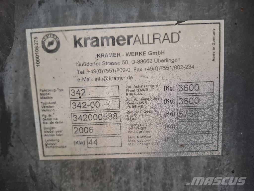 Kramer 380  *** Tarjous *** Kolesni nakladalci
