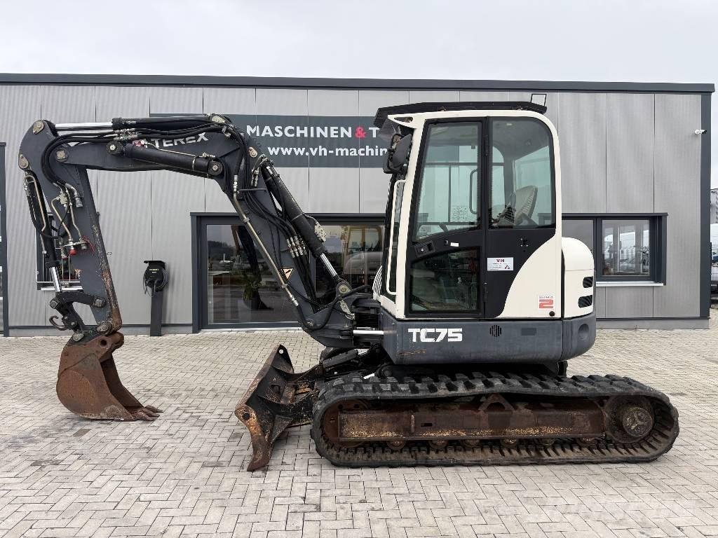Terex TC 75 Midi bagri 7t – 12t