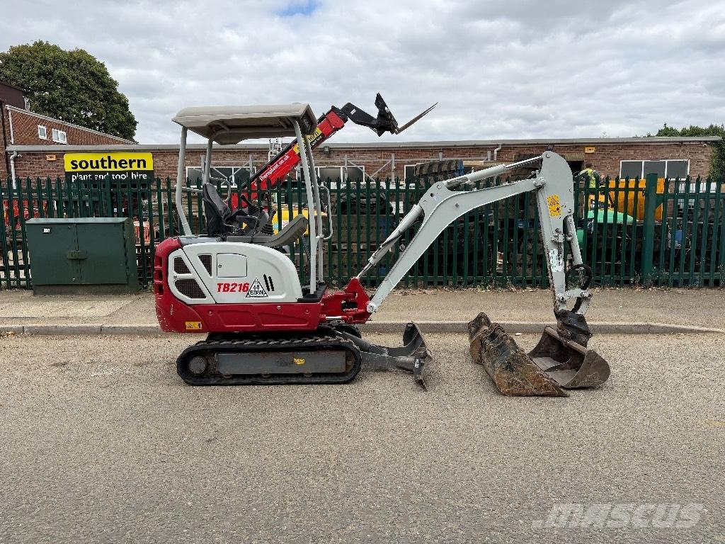 Takeuchi TB 216 Mini bagri <7t