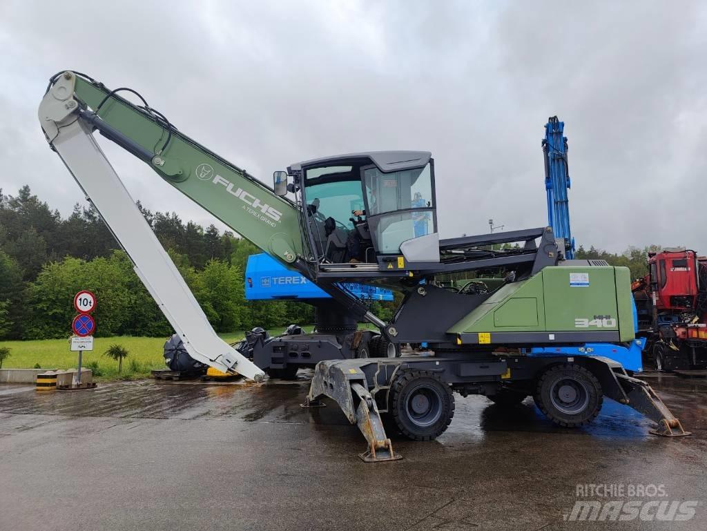 Fuchs MHL 340 Bagri za prekladanje primarnih/sekundarnih surovin