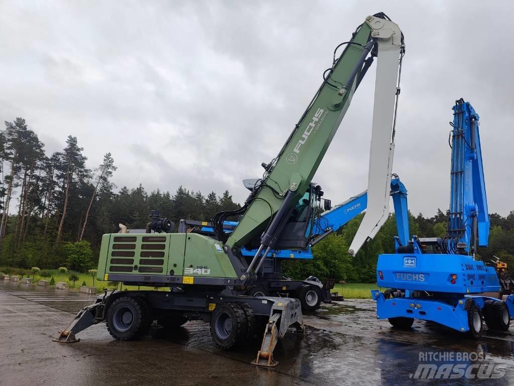 Fuchs MHL 340 Bagri za prekladanje primarnih/sekundarnih surovin