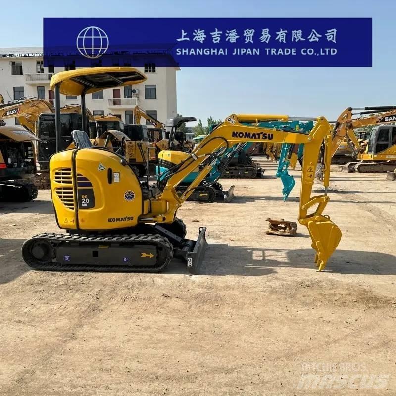 Komatsu PC 20 MR Mini bagri <7t