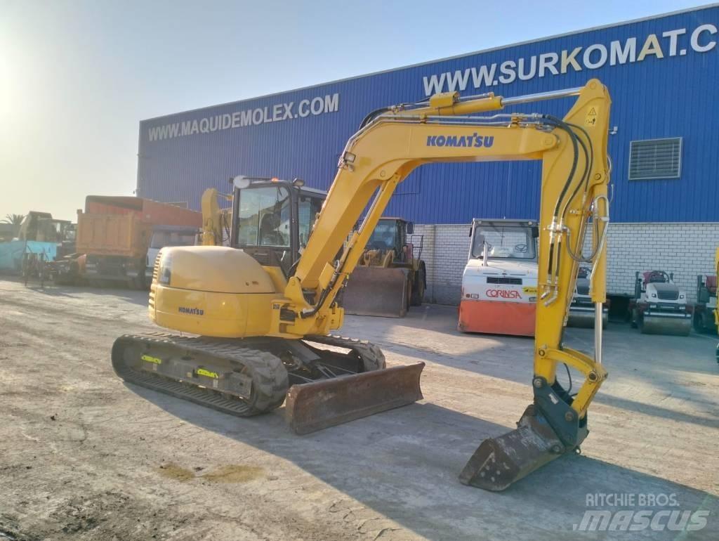 Komatsu PC 80 MR-5EO Midi bagri 7t – 12t