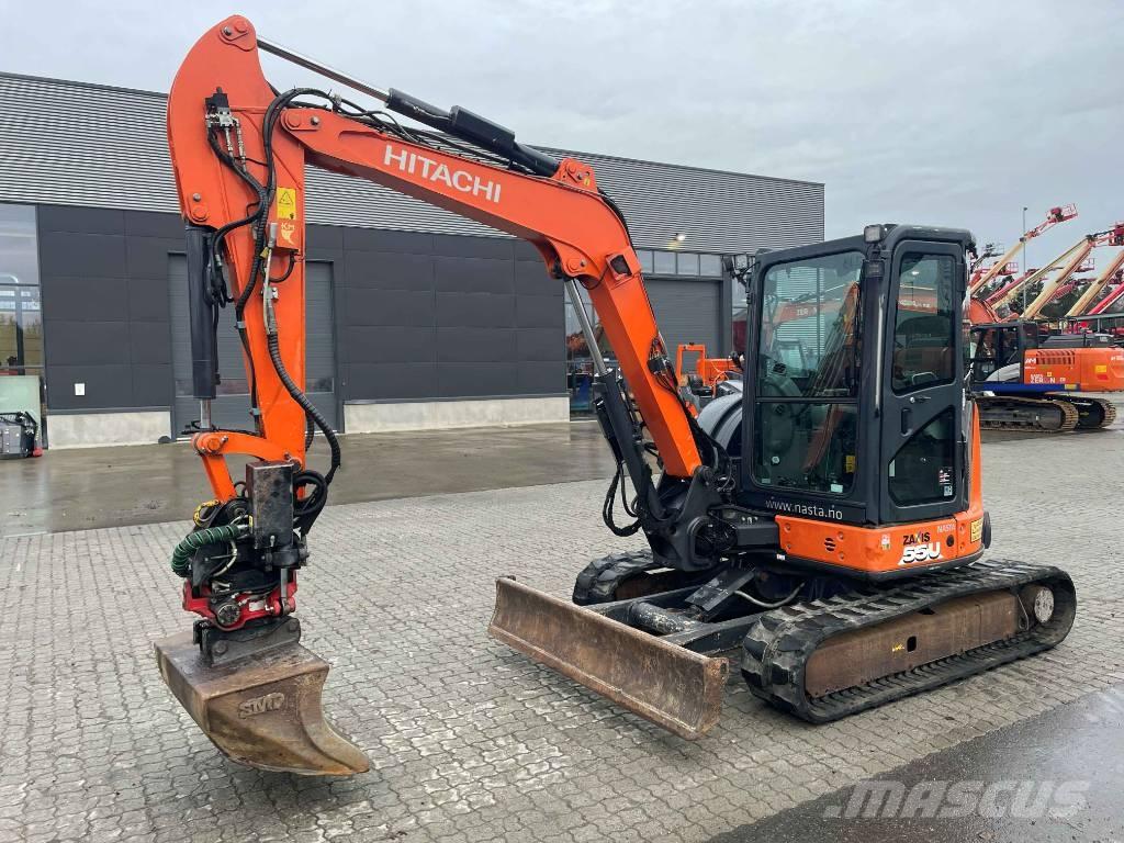 Hitachi ZX 55 U-6 Mini bagri <7t