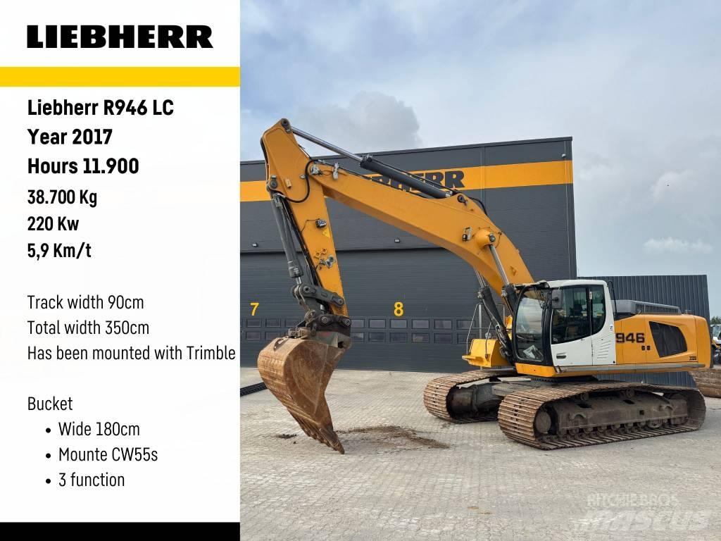 Liebherr R 946 Bagri goseničarji