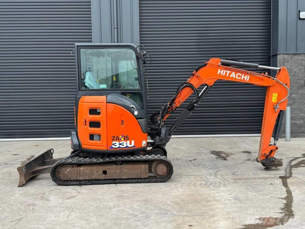 Hitachi ZX 33 U-5 A Mini bagri <7t