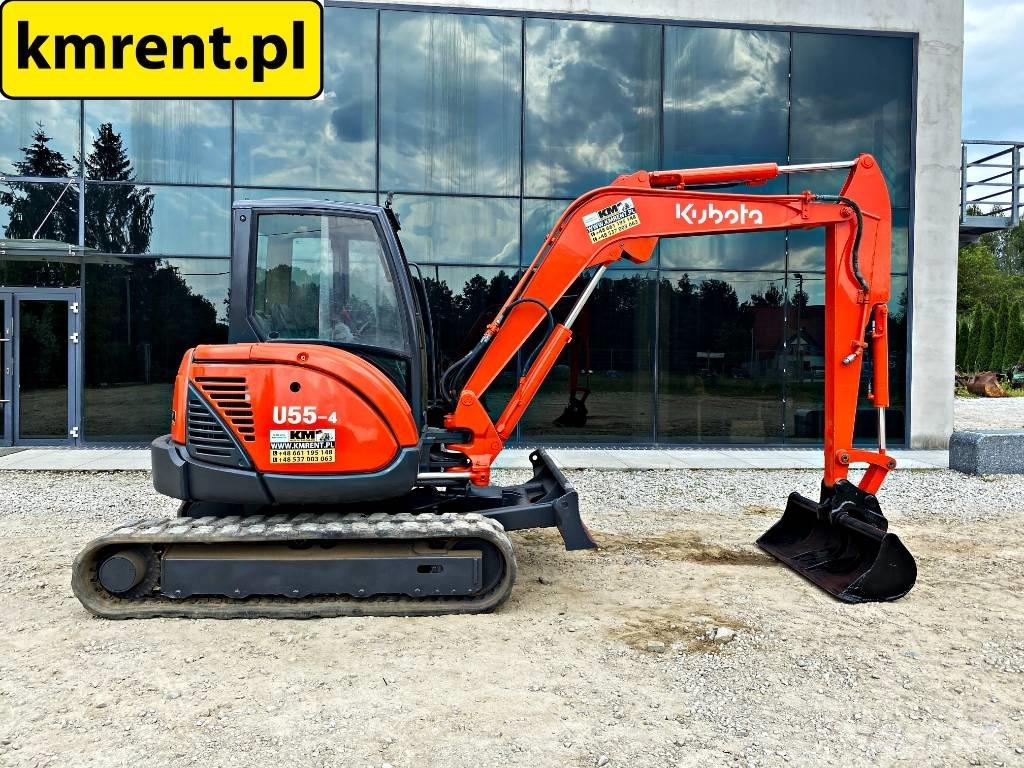 Kubota U 55-4 Mini bagri <7t