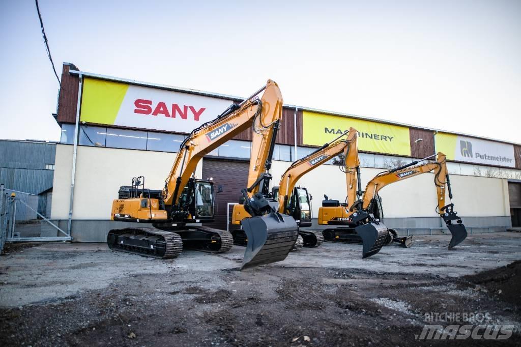Sany SY 215 C LC Bagri goseničarji