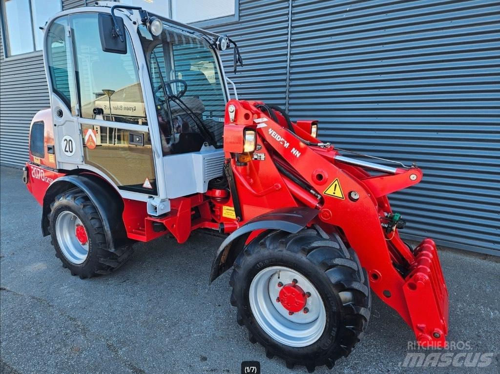 Weidemann 2070LP Mini nakladalci