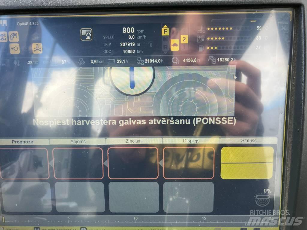 Ponsse Ergo 8W Harvesterji