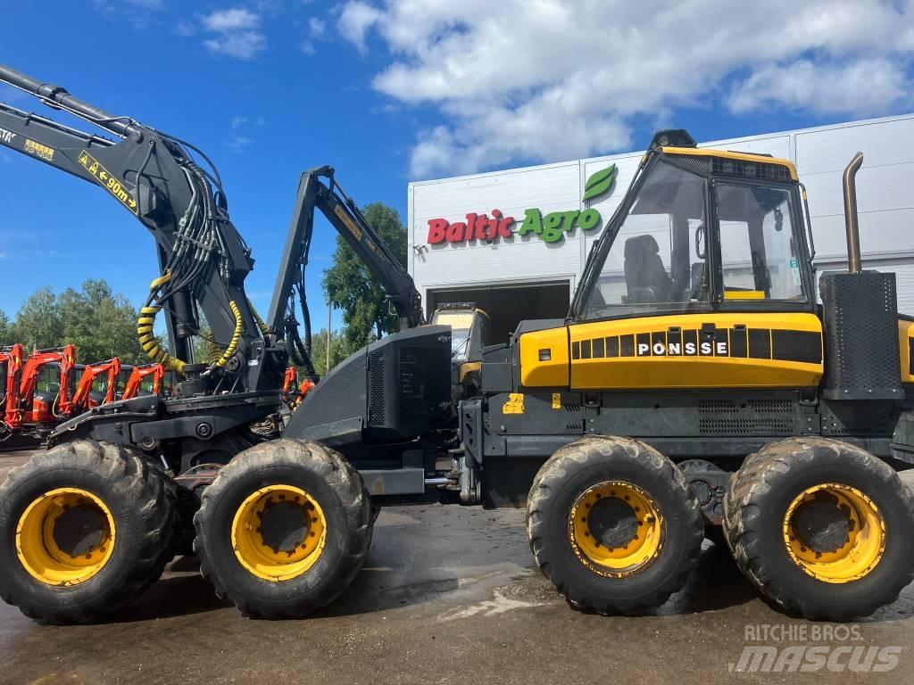 Ponsse Ergo 8W Harvesterji