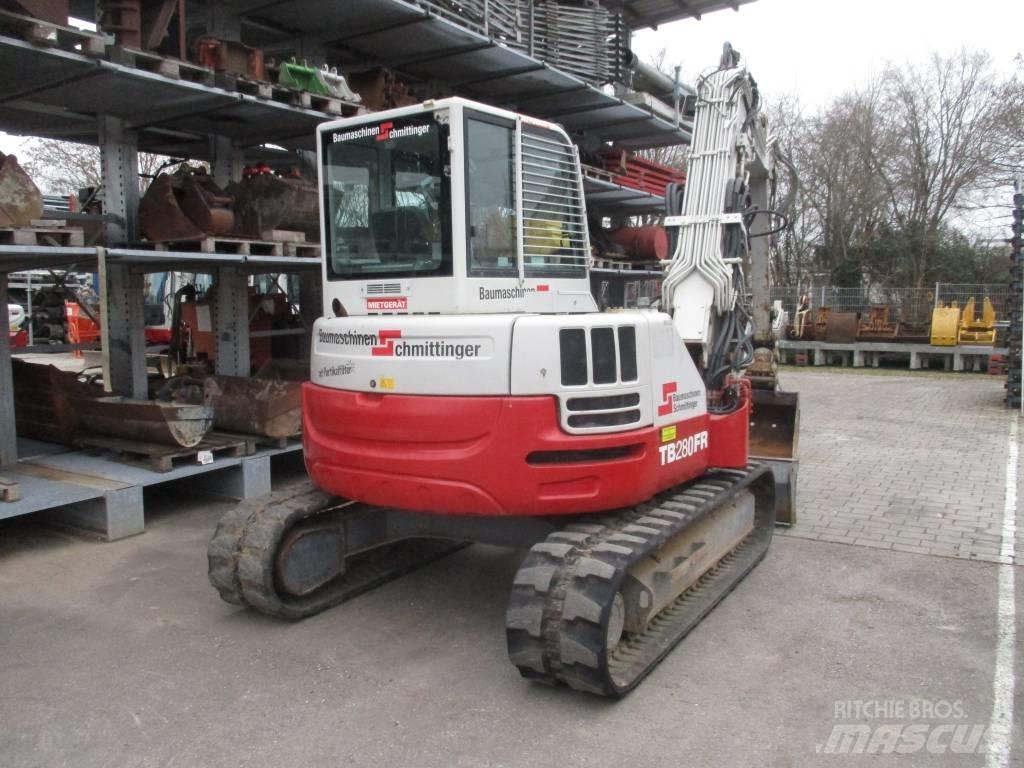 Takeuchi TB 280 FR Midi bagri 7t – 12t