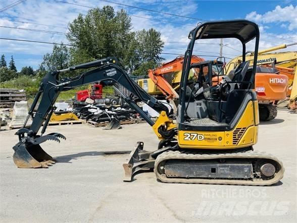 John Deere 27D Mini bagri <7t