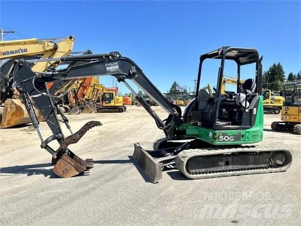 John Deere 50G Mini bagri <7t