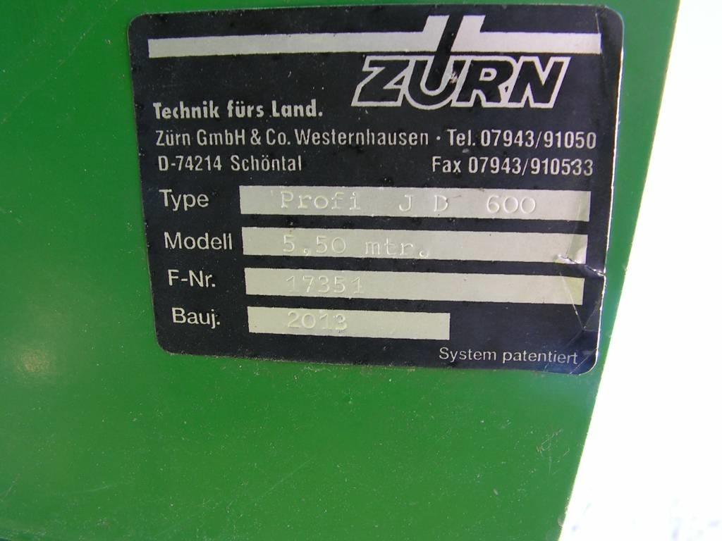 Zürn Profi 600 Rezalne glave za kombajne