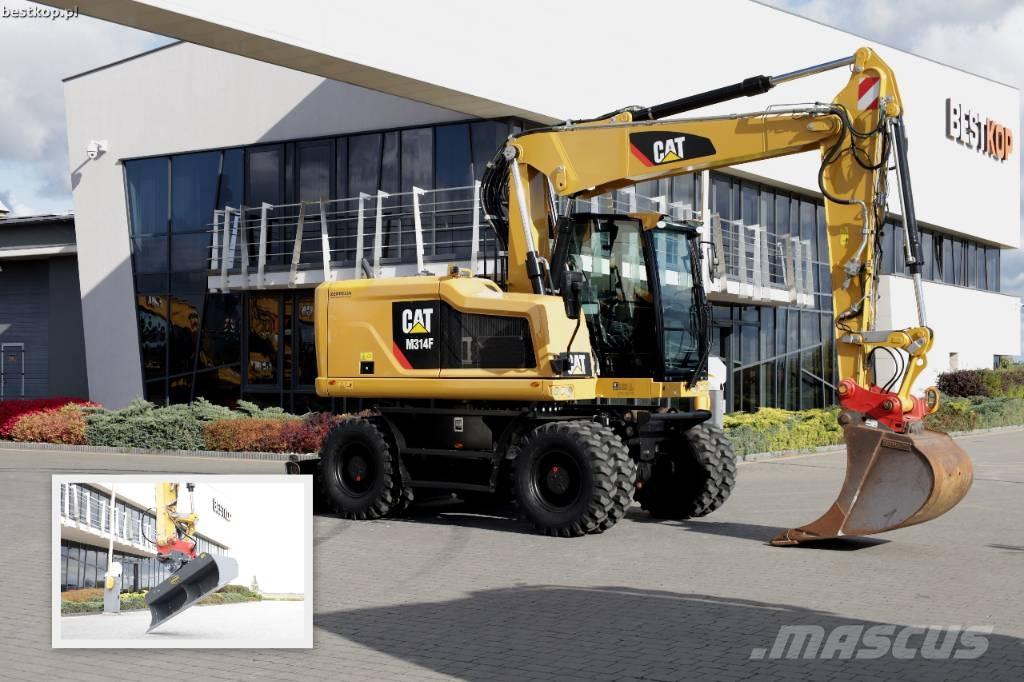 CAT M 314 F Bagri na kolesih