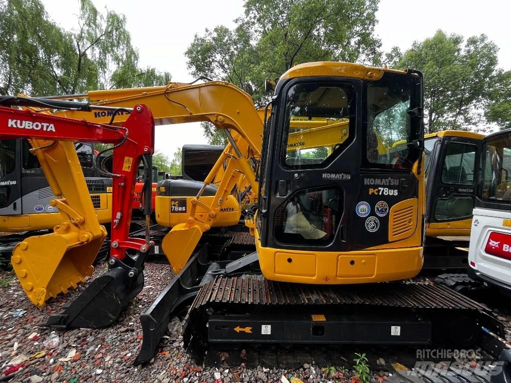 Komatsu PC 78 US Midi bagri 7t – 12t