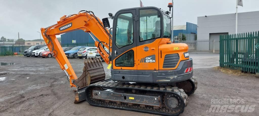 Doosan DX85-3 Mini bagri <7t