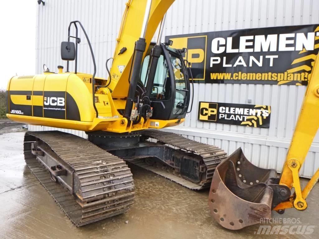 JCB JS 160 LC Bagri goseničarji