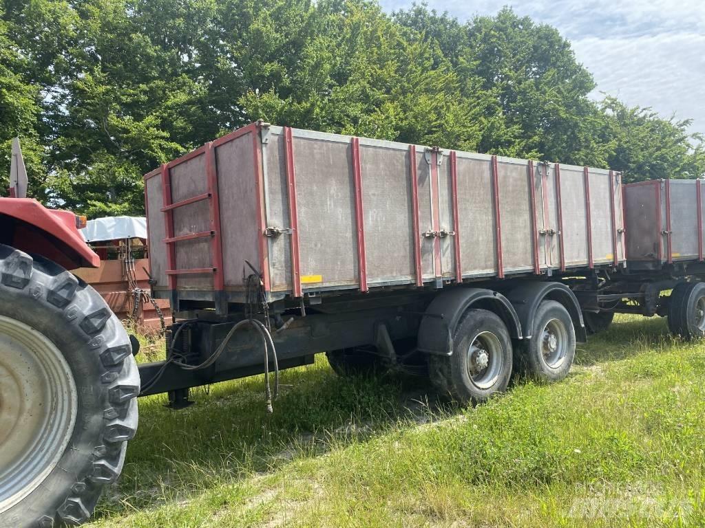 Scania vogntræk Kiper prikolice