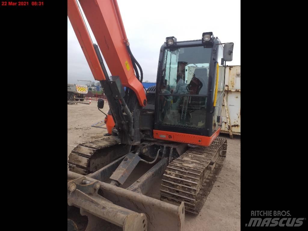 Kubota KX 080-4 Midi bagri 7t – 12t