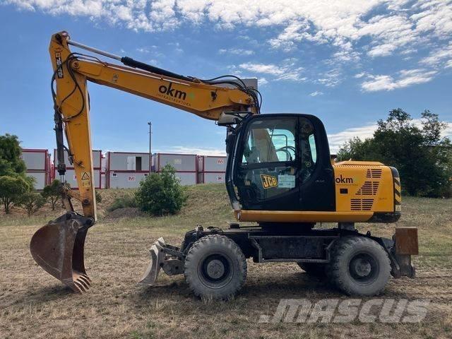 JCB JS 145 W Bagri na kolesih