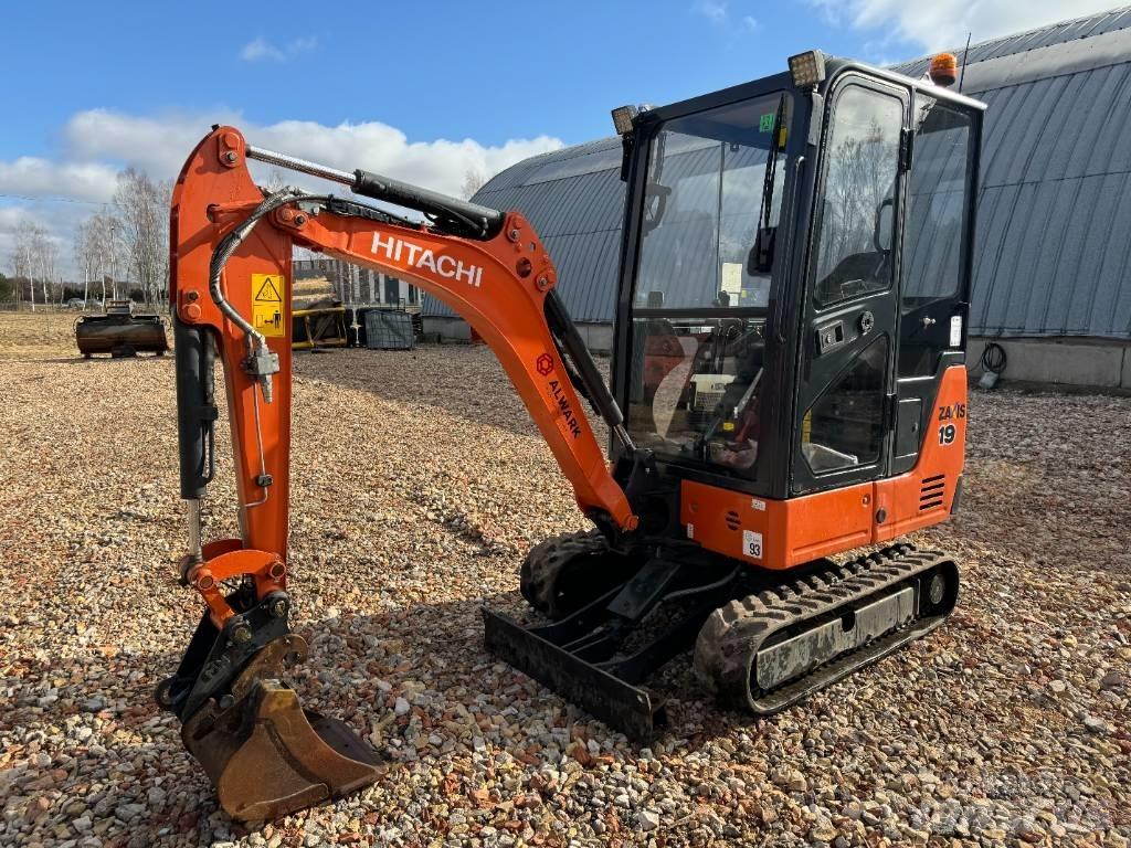 Hitachi ZX 19-5A CR Mini bagri <7t