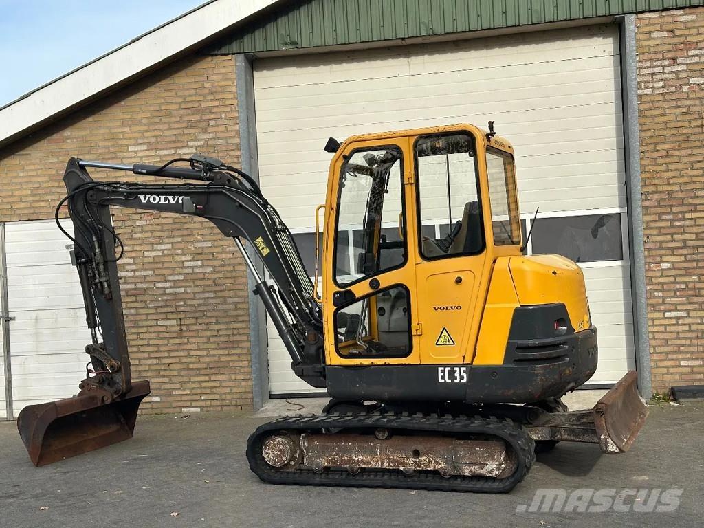 Volvo EC35 Mini bagri <7t
