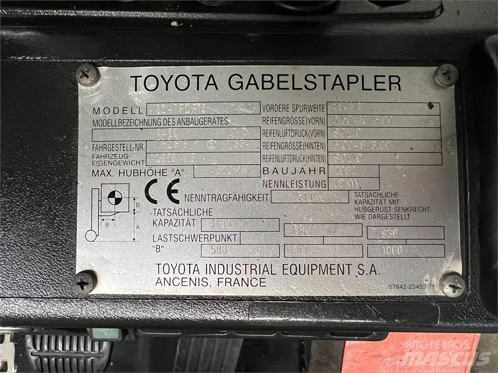 Toyota 02-7FDF15 Dizelski viličarji