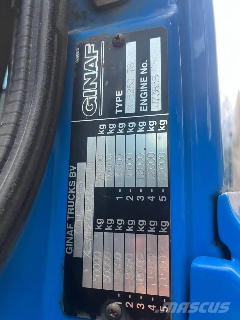Ginaf X 5250 TS Mešalec betona / malte