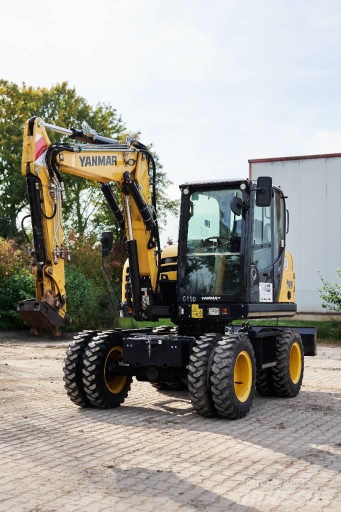 Yanmar B 75 W Bagri na kolesih