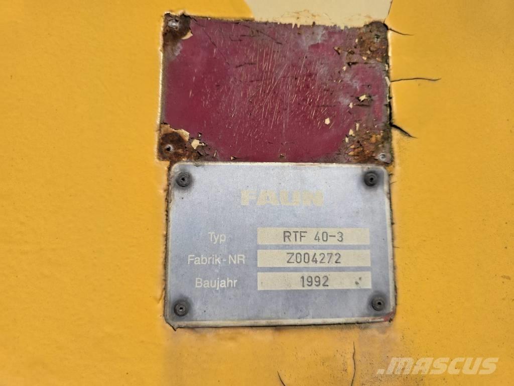 Faun RTF 40-3 Rabljeni žerjavi za vsak teren