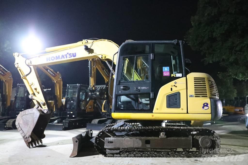 Komatsu PC 60-8 Mini bagri <7t