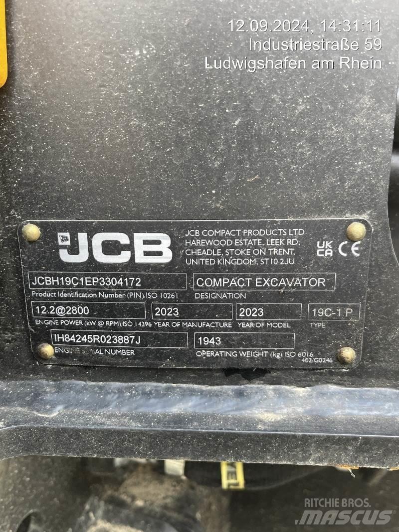 JCB 19C-1 Mini bagri <7t