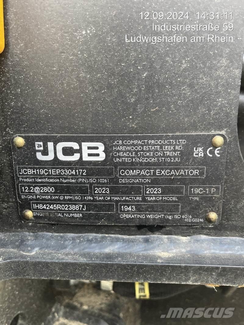 JCB 19C-1 Mini bagri <7t