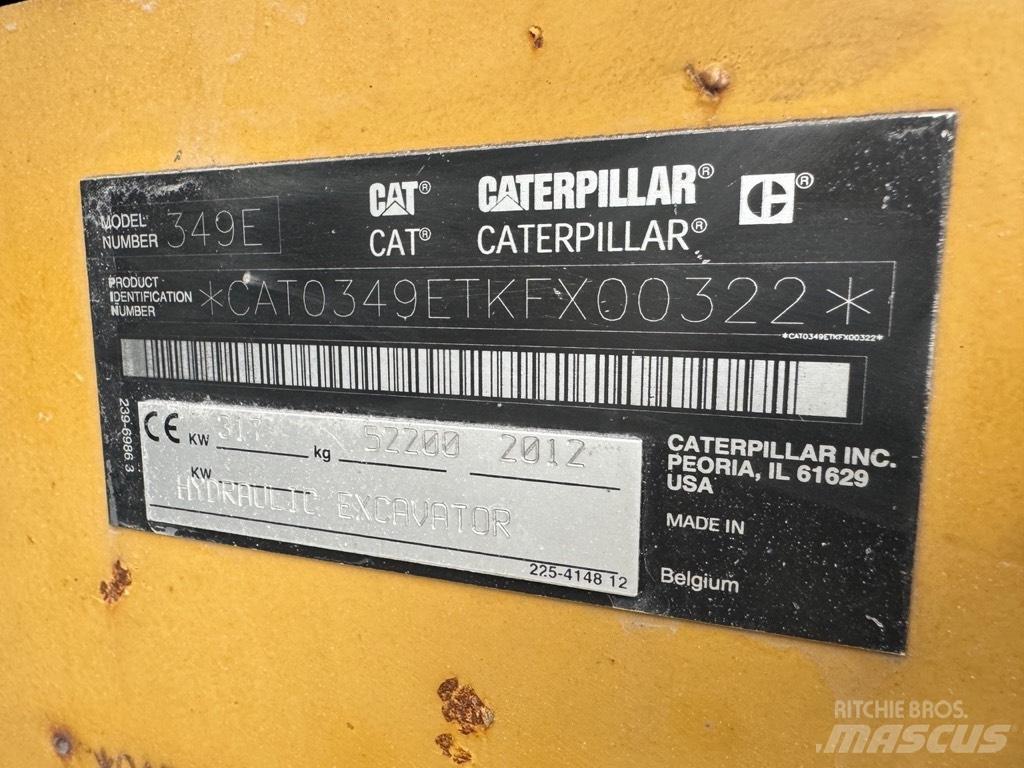 CAT 349 E Bagri goseničarji
